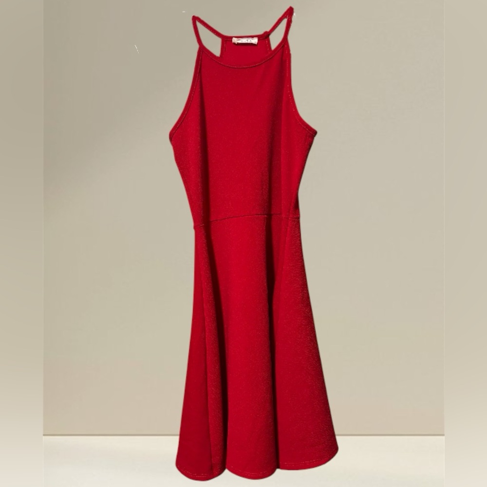 Olivia Rae Spaghetti Strap Red Dress S